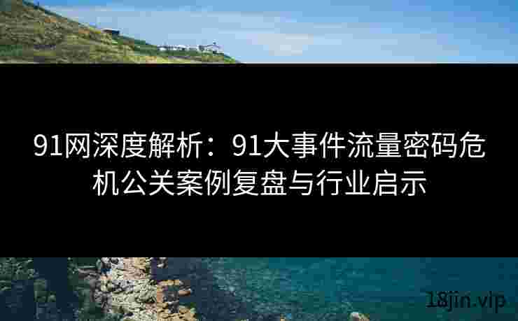 91网深度解析：91大事件流量密码危机公关案例复盘与行业启示