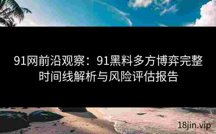 91网前沿观察：91黑料多方博弈完整时间线解析与风险评估报告
